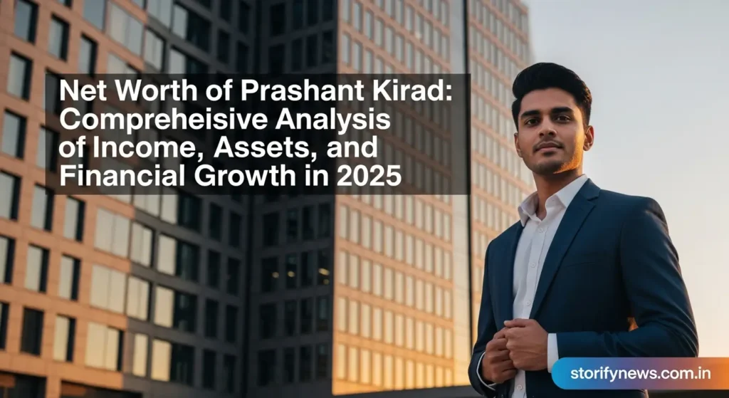 Net Worth of Prashant Kirad: Comprehensive Analysis of Income, Assets, and Financial Growth in 2025