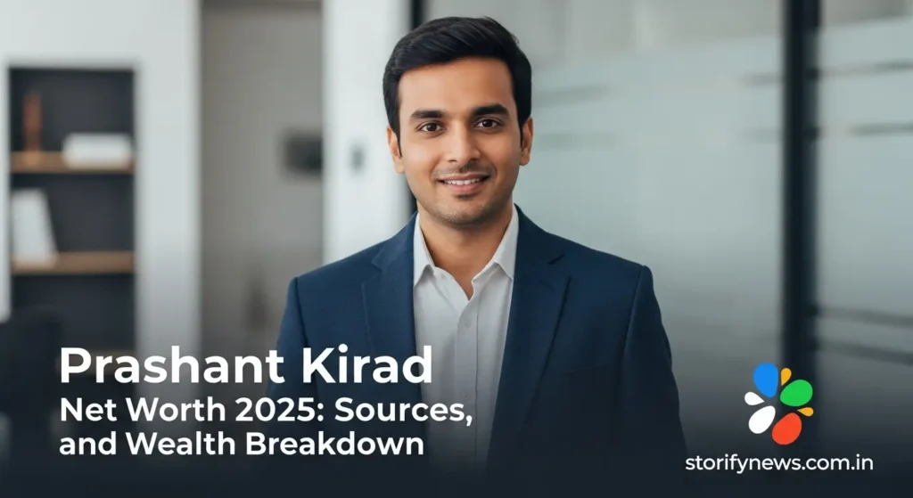 Prashant Kirad Net Worth 2025: Income, Sources, and Wealth Breakdown