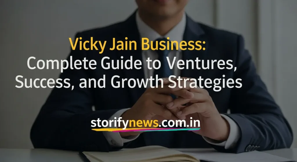 Vicky Jain Business Complete Guide to Ventures, Success, and Growth Strategies